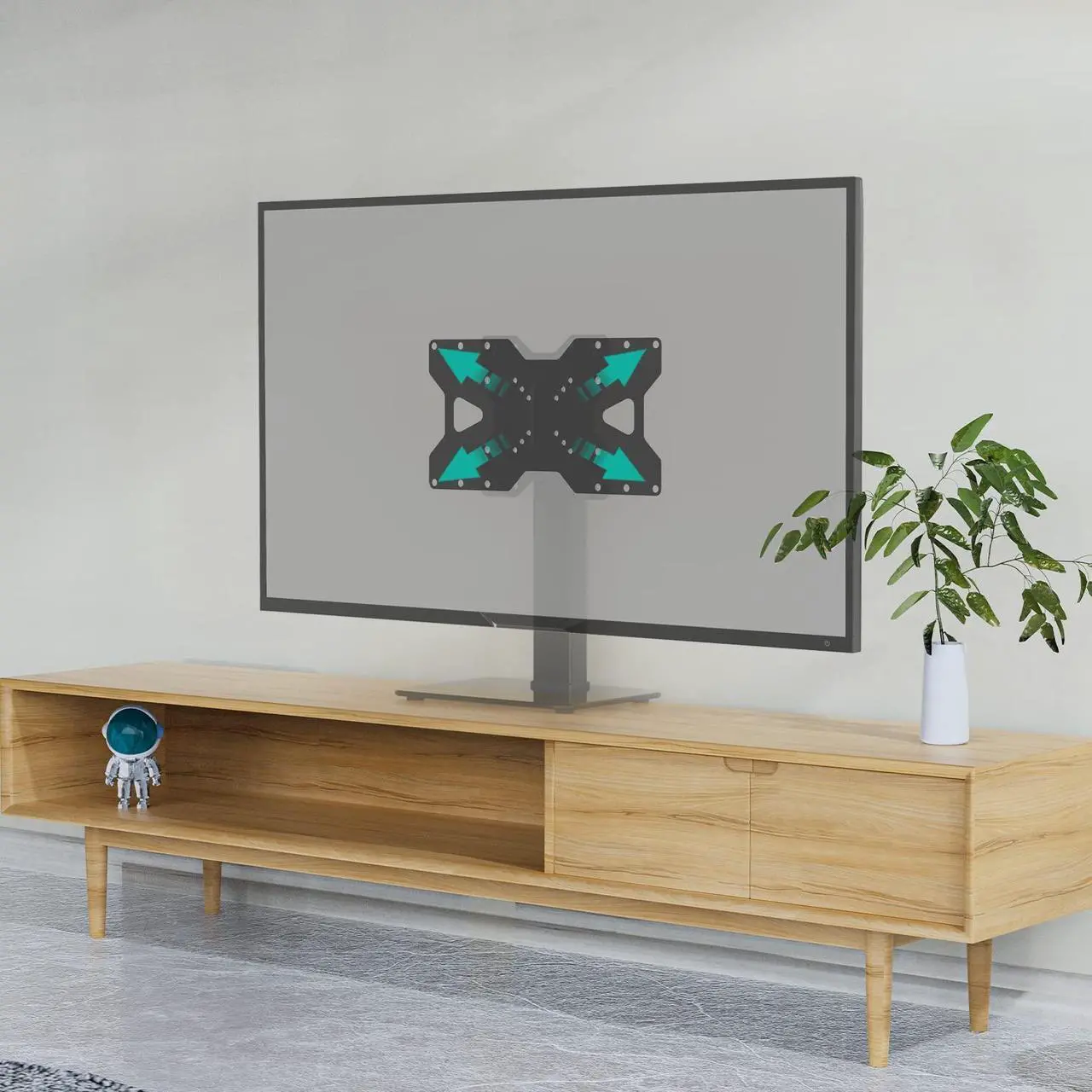 Alt view image 2 of 5 - WALI Bundle - 2 Items: Mounting Patterns Adapter Plate and Mounting Holes Extender Bracket Adapter