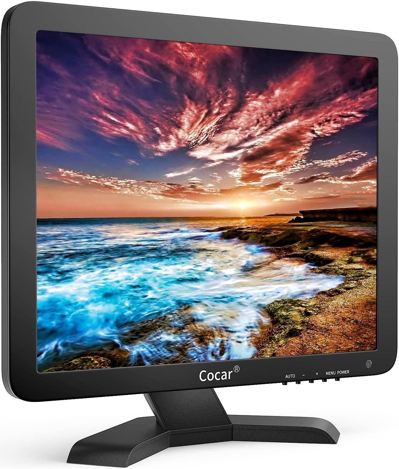 Main image of Cocar 15 inch Touchscreen Monitor, LCD Touch Screen Monitor 1024x768 Resolution VGA Input for PC/Office/Retail/Restaurant/Bar/Warehouse/Pos Touchscreen Monitor