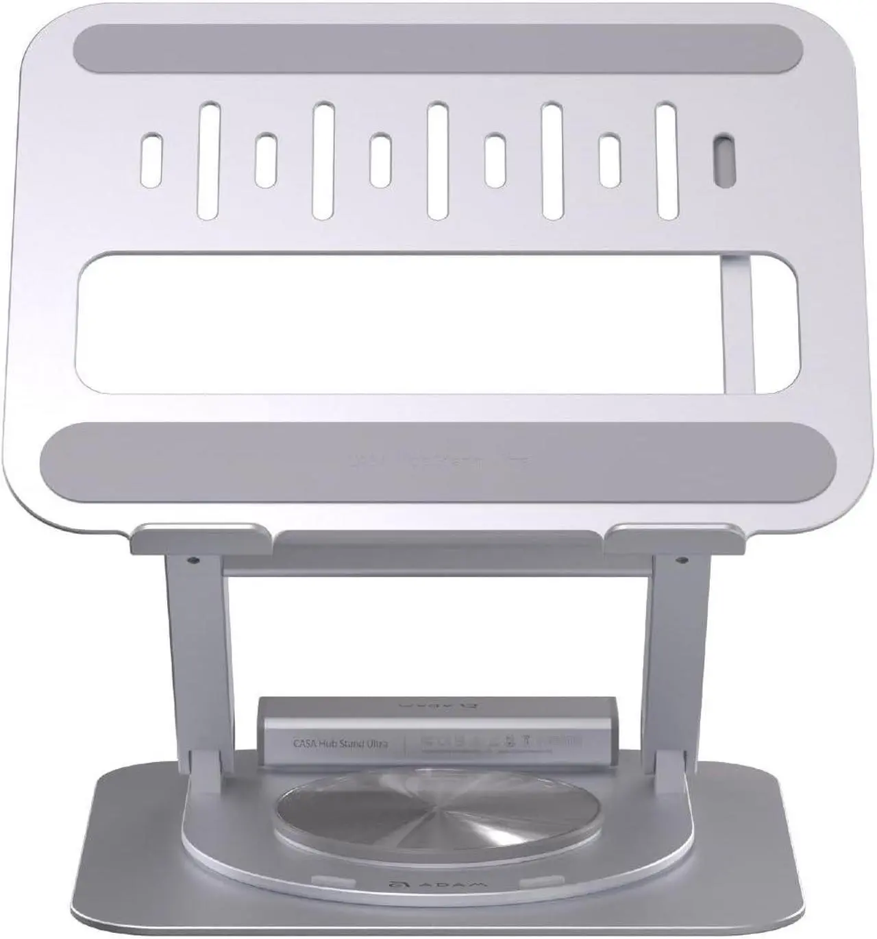 Main image of ADAM elements USB-C Stand Ultra/Laptop Docking Station - CASA Hub Stand Ultra USB-C Magnetic 6in1 Hub Stand for All MacBook, iPad & USB-C Laptop - USB-C Host, USB-C PD, USB-C, USB-A, HDMI, RJ45