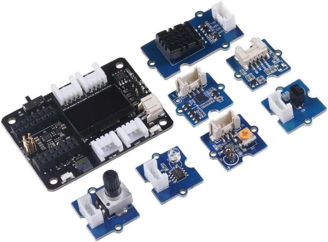 Alt view image 4 of 5 - Seeed Studio XIAO Starter Kit - All Seeed Studio XIAO Series Development Boards Supported, XIAO Series Expansion Board, 9 Grove Modules, Presented with XIAO Courses for Beginner.