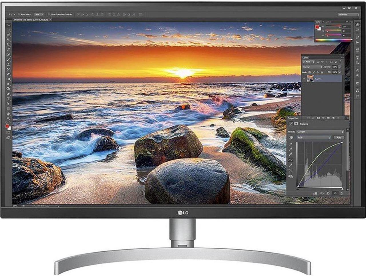 Main image of LG 27UK850-W 27" 4K UHD IPS Monitor with HDR10 with USB Type-C Connectivity and FreeSync, White