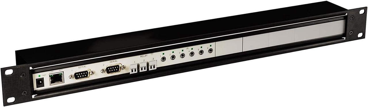 Main image of Global Cache GC-100-18R Network Adapter with 18-Inch Rack Mount Kit - Connects RS232 Serial, Relay, Infrared Devices and Smart Sensors to a Wired Ethernet