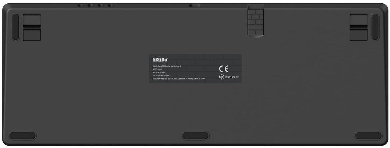 Alt view image 3 of 5 - AKNES 8BitDo Retro 108 Mechanical Keyboard, Hot Swappable Gaming Keyboard with 108 Keys&Integrated Numpad, Dual Super Buttons, Bluetooth/2.4G/USB-C Keyboard for Windows & Android - N Edition