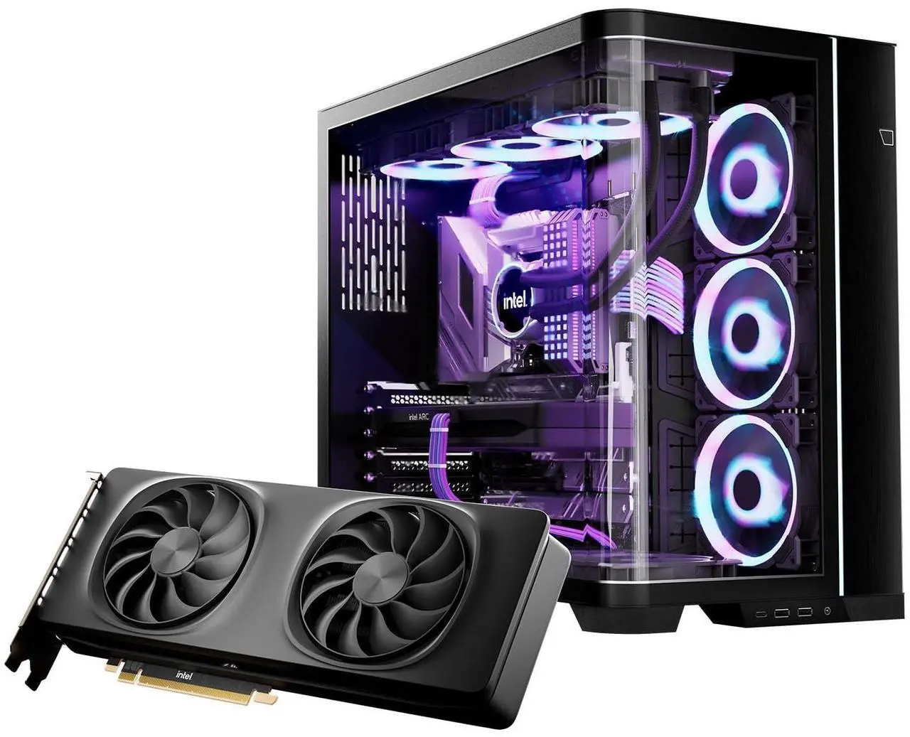 Alt view image 2 of 4 - Intel Arc B580 Limited Edition Graphics Card