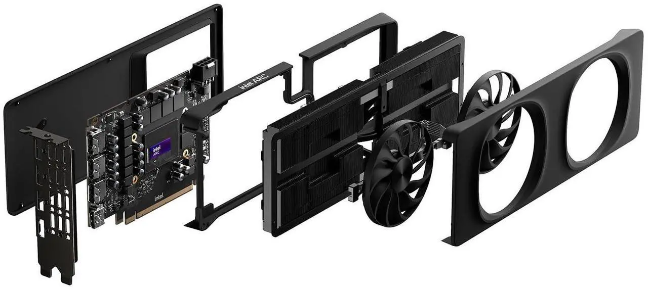 Alt view image 4 of 4 - Intel Arc B580 Limited Edition Graphics Card