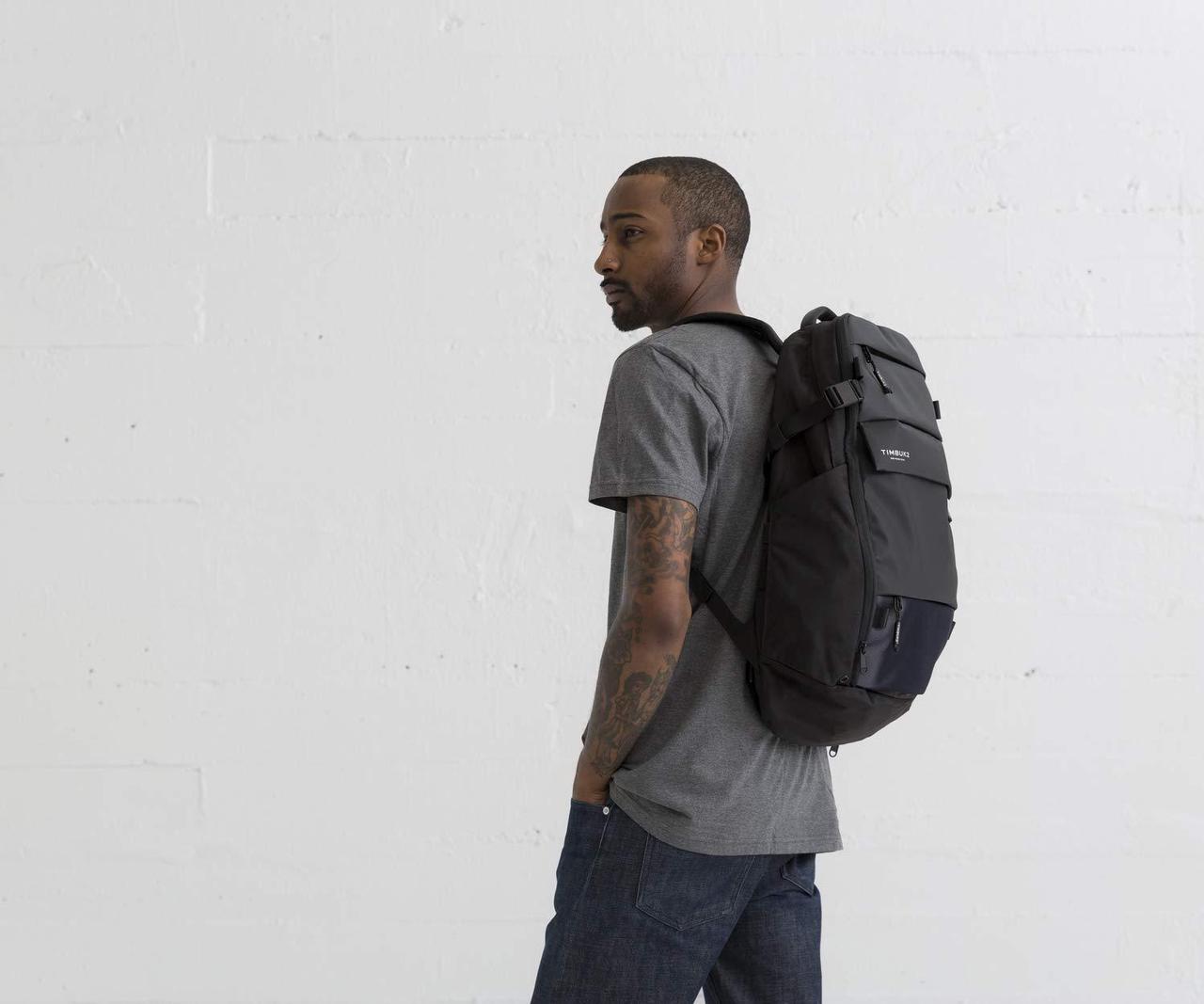 Alt view image 3 of 5 - Timbuk2 Parker Commuter Laptop Backpack, Jet Black