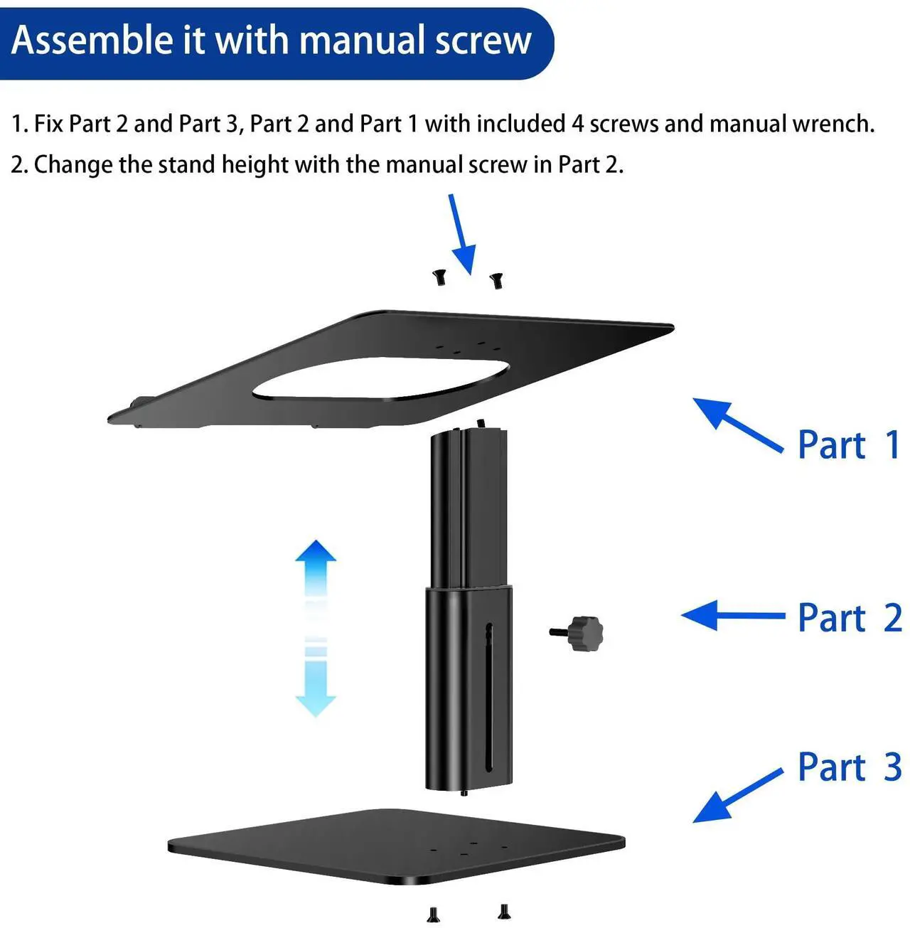 Alt view image 4 of 5 - BESIGN LSX6N and LS01 Pro Laptop Stand