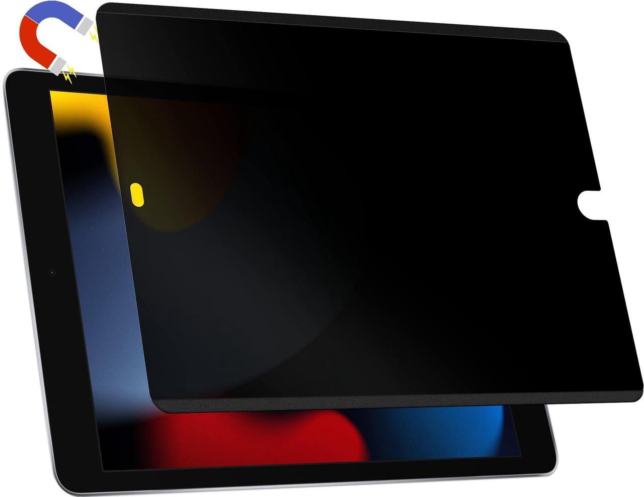 Main image of Mamol Magnetic iPad 10.2 Privacy Screen Protector for Apple iPad 10.2" 9th/8th/7th Generation 2021/2020/2019, Removable&Reusable Anti Blue Light Glare Spy Privacy Filter for iPad 10.2 Inch, High