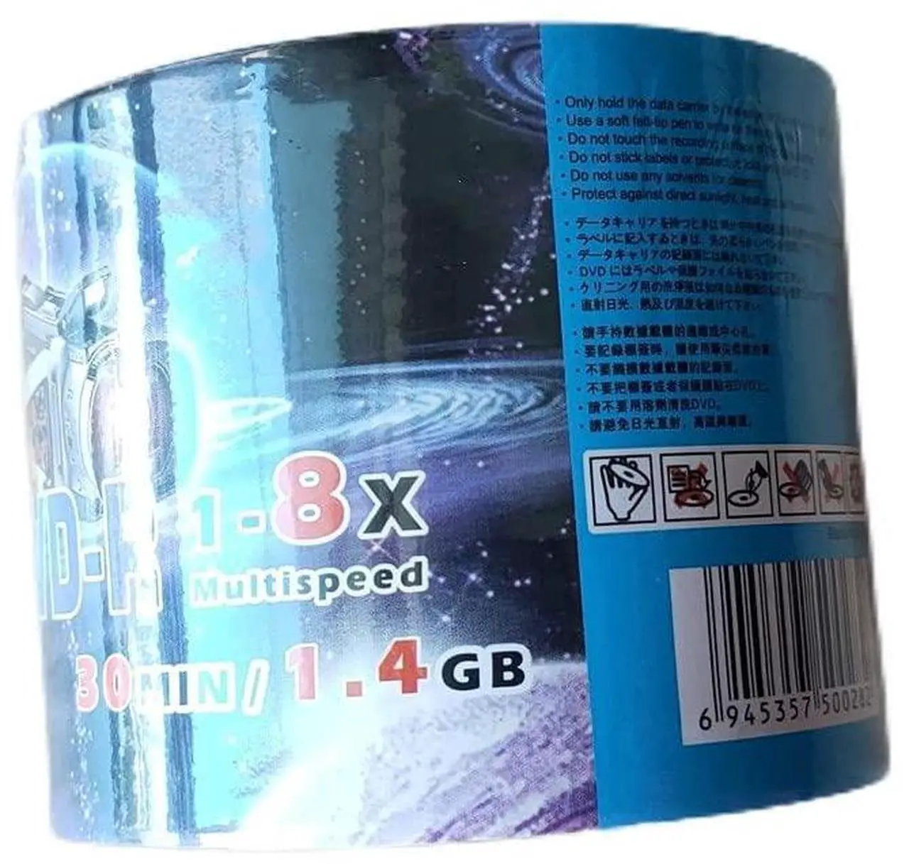 Alt view image 2 of 5 - 50 Pack 3" 8cm Mini Recordable Blank DVD-R Discs Disk for DVD VCR Video Camera 1.4GB/30min 1-8X