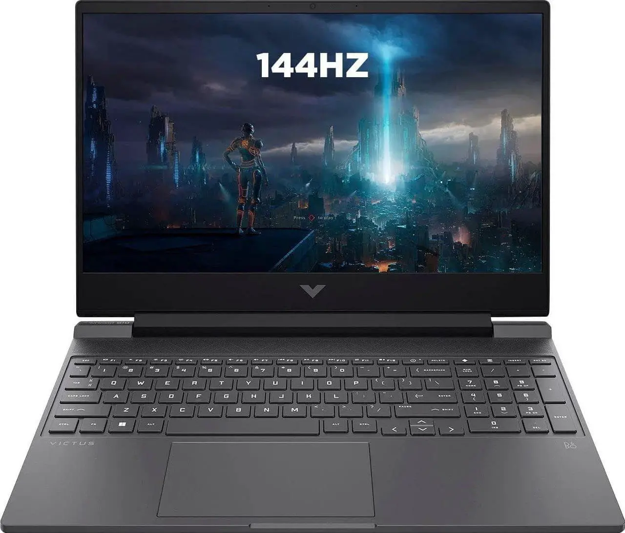 Alt view image 2 of 7 - HP Victus 15 Gaming Laptop, 15.6" FHD (1920 x 1080) 144Hz Display , AMD Ryzen 7 5800H (8-Core), 16GB DDR4  1TB PCIe SSD, GeForce RTX 3050 Ti Graphics, Backlit KB Windows 11