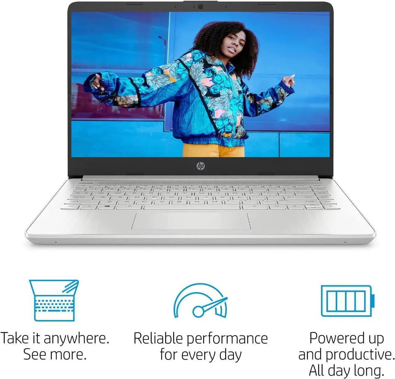 Alt view image 5 of 7 - Newest HP 15 Business Laptop, 15.6" FHD IPS Micro-Edge, Intel i3 1115G4 up to 4.1GHz (Beat i5-10210U), 16GB DDR4  512GB PCIe SSD, AC WiFi, Bluetooth 4.2, Webcam, Windows 10 Pro