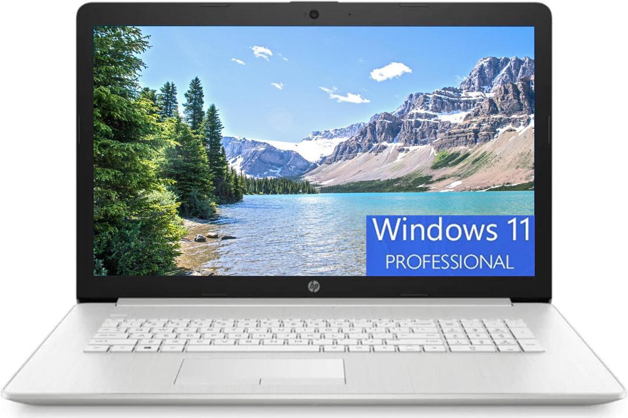 HP 17 Business Laptop, 17.3" Full HD Display, 11th Gen Intel Core i3-1115G4 Dual-Core, Intel UHD Graphics, 32GB DDR4  512GB PCIe SSD, Wi-Fi, Bluetooth, Webcam, Windows 11 Pro