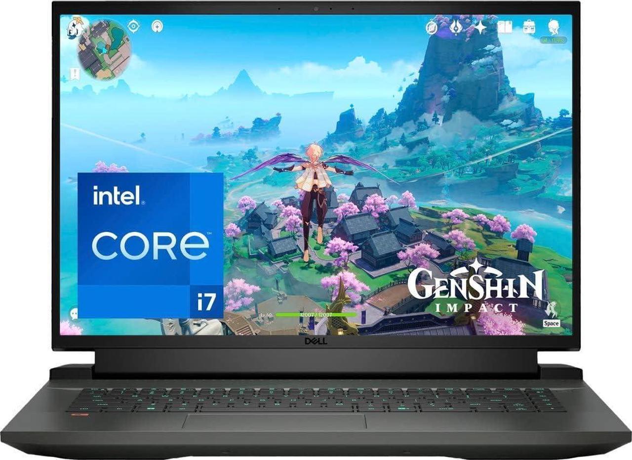 Alt view image 2 of 5 - Dell G16 7000 7620 16 Gaming Laptop, 16" QHD WVA 165Hz Display, Intel Core i7-12700H 14 Cores Processor, NVIDIA GeForce RTX 3060 6GB Graphic, 32GB DDR5  1TB PCIe SSD, RGB Backlit, Windows 11