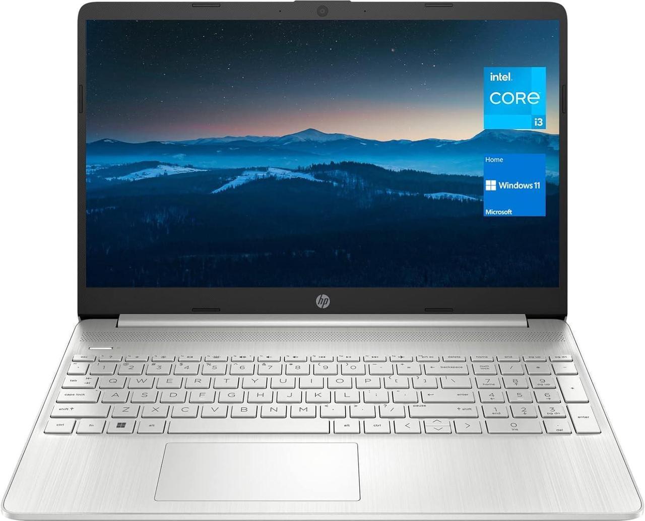 Alt view image 2 of 7 - HP 15 Business Laptop, 15.6" HD (1366 x 768) Display, Intel Core i3-1115G4 2 Cores Processor, Intel UHD Graphics, Webcam, HDMI, SD Card Reader, Wi-Fi, 16GB DDR4  512GB PCIe SSD, Windows 11