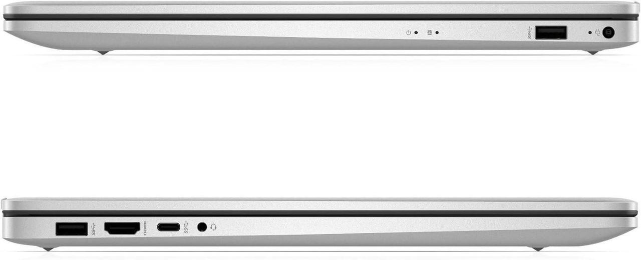 Alt view image 6 of 6 - HP 17 Laptop, 17.3" HD+ (1600 x 900) Touchscreen, Intel Pentium Silver N5030 4 cores Processor, Intel UHD Graphics, WiFi, Bluetooth, HDMI, 16GB DDR4  512GB PCIe SSD, Windows 11