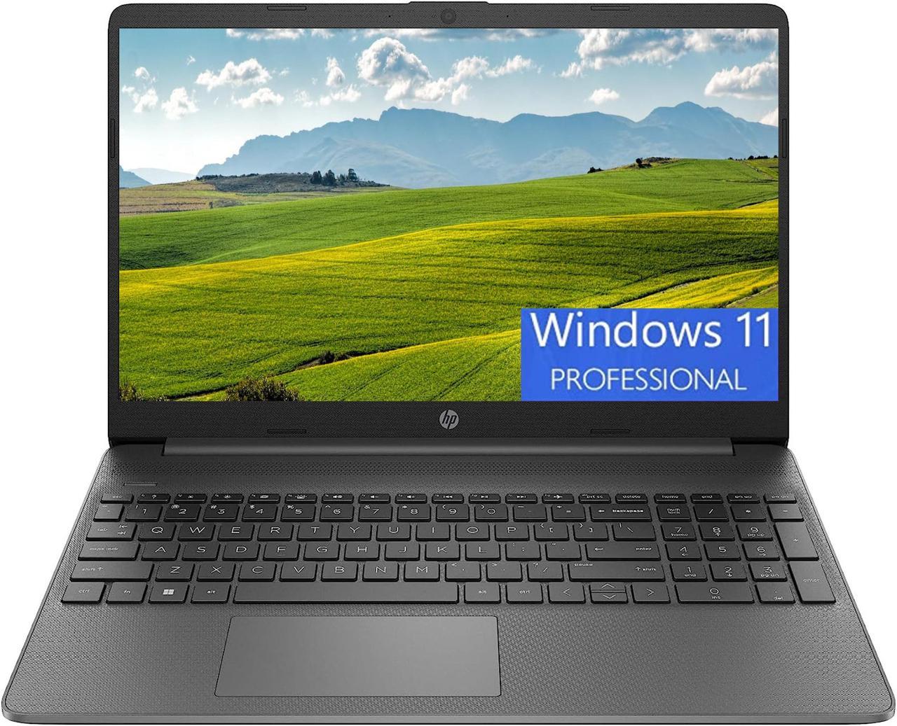 HP 15 Lightweight Laptop, 15.6" FHD (1920 x 1080) Display, Intel Core i3-1215U 6 cores Processor, Intel UHD Graphics, 36GB DDR4  1TB PCIe SSD, Wi-Fi 6 + Bluetooth., Windows 11 Pro