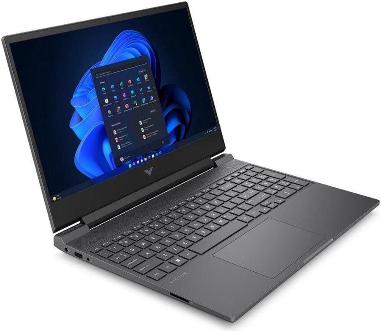 Alt view image 4 of 6 - HP Victus 15 Gaming Laptop, 15.6" FHD (1920 x 1080) 144HZ Display, AMD Ryzen 5 7535HS 6 cores Processor, AMD Radeon RX 6550M 4GB GDDR6, Backlit Keyboard, 64GB DDR5  4TB PCIe SSD, , Windows 11 Pro