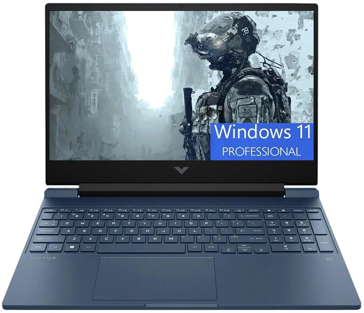 Main image of HP Victus 15 Gaming Laptop, 15.6" FHD 144HZ Display, Intel Core i5-12450H 8 Cores Processor, NVIDIA GeForce RTX 3050 4 GB GDDR6, Backlit Keyboard, Wi-Fi 6, 32GB DDR4  2TB PCIe SSD, Windows 11 Pro