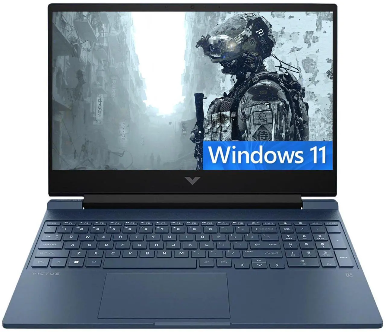 Main image of HP Victus 15 Gaming Laptop, 15.6" FHD 144HZ Display, Intel Core i5-12450H 8 Cores Processor, NVIDIA GeForce RTX 3050 4 GB GDDR6, Backlit Keyboard, Wi-Fi 6, 32GB DDR4  512GB PCIe SSD, Windows 11