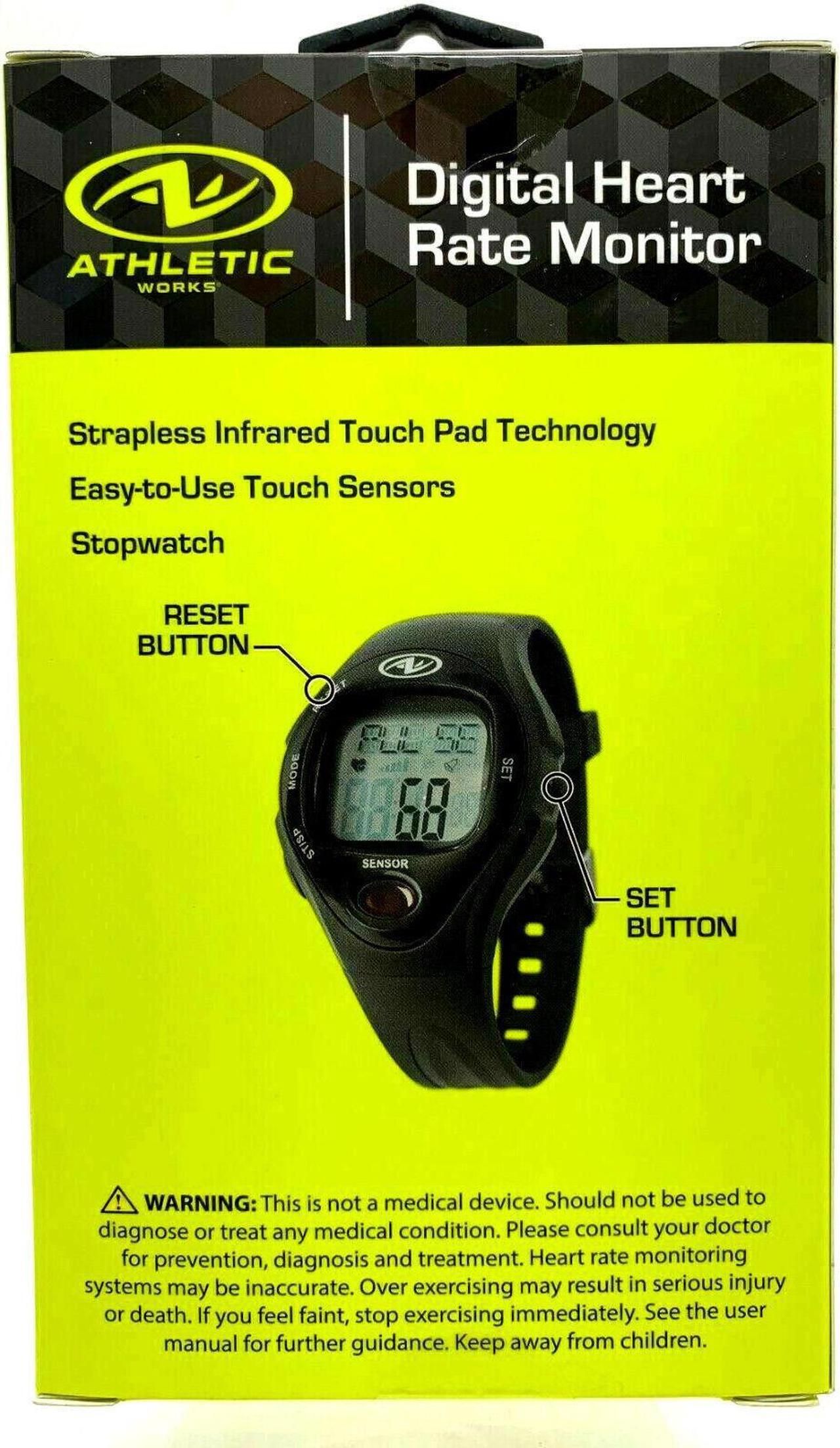 Alt view image 3 of 7 - Athletic Works Digital Heart Rate Monitor