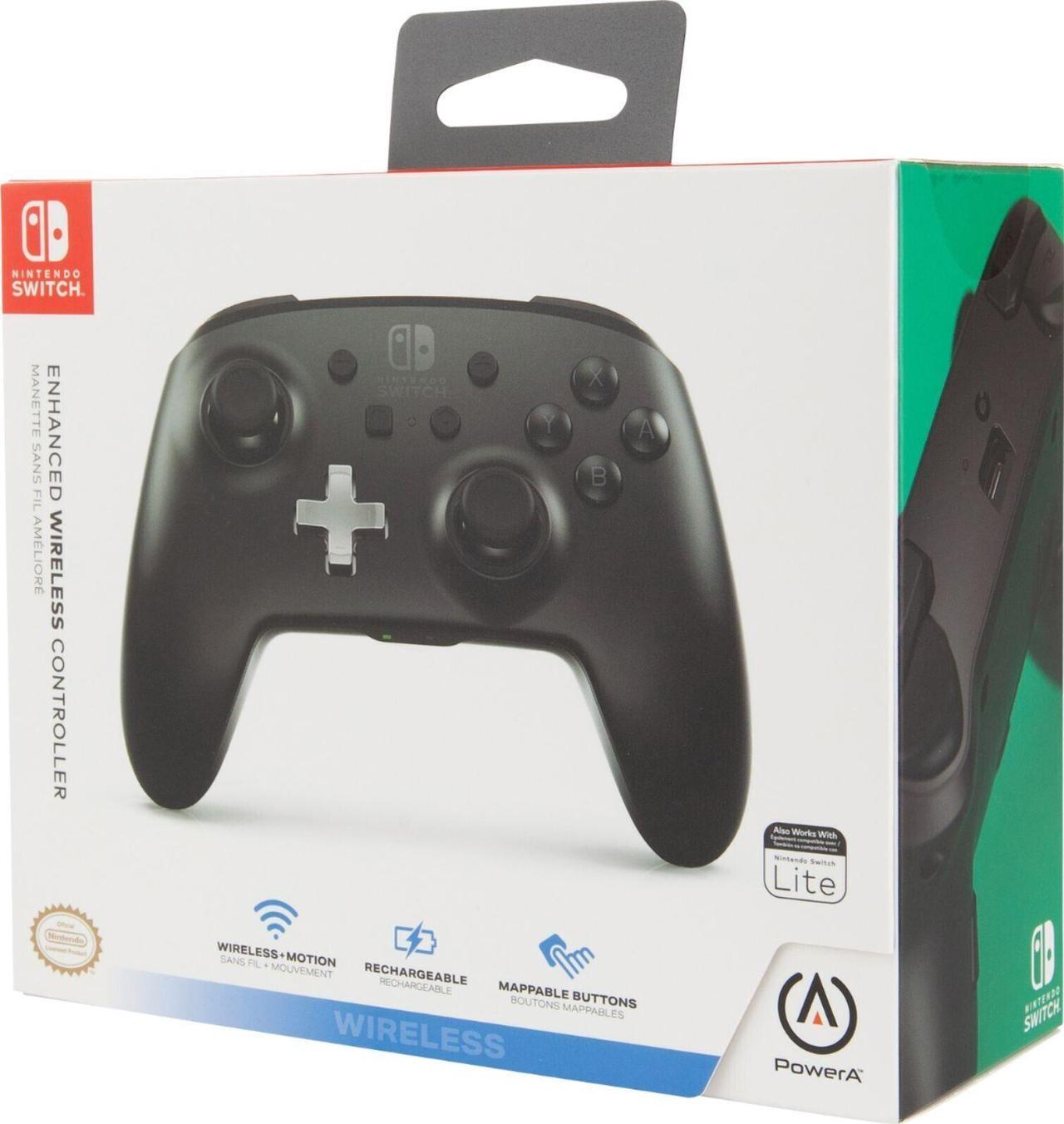 Main image of Nintendo Switch PowerA Enhanced Wireless Controller, Black (150998804)