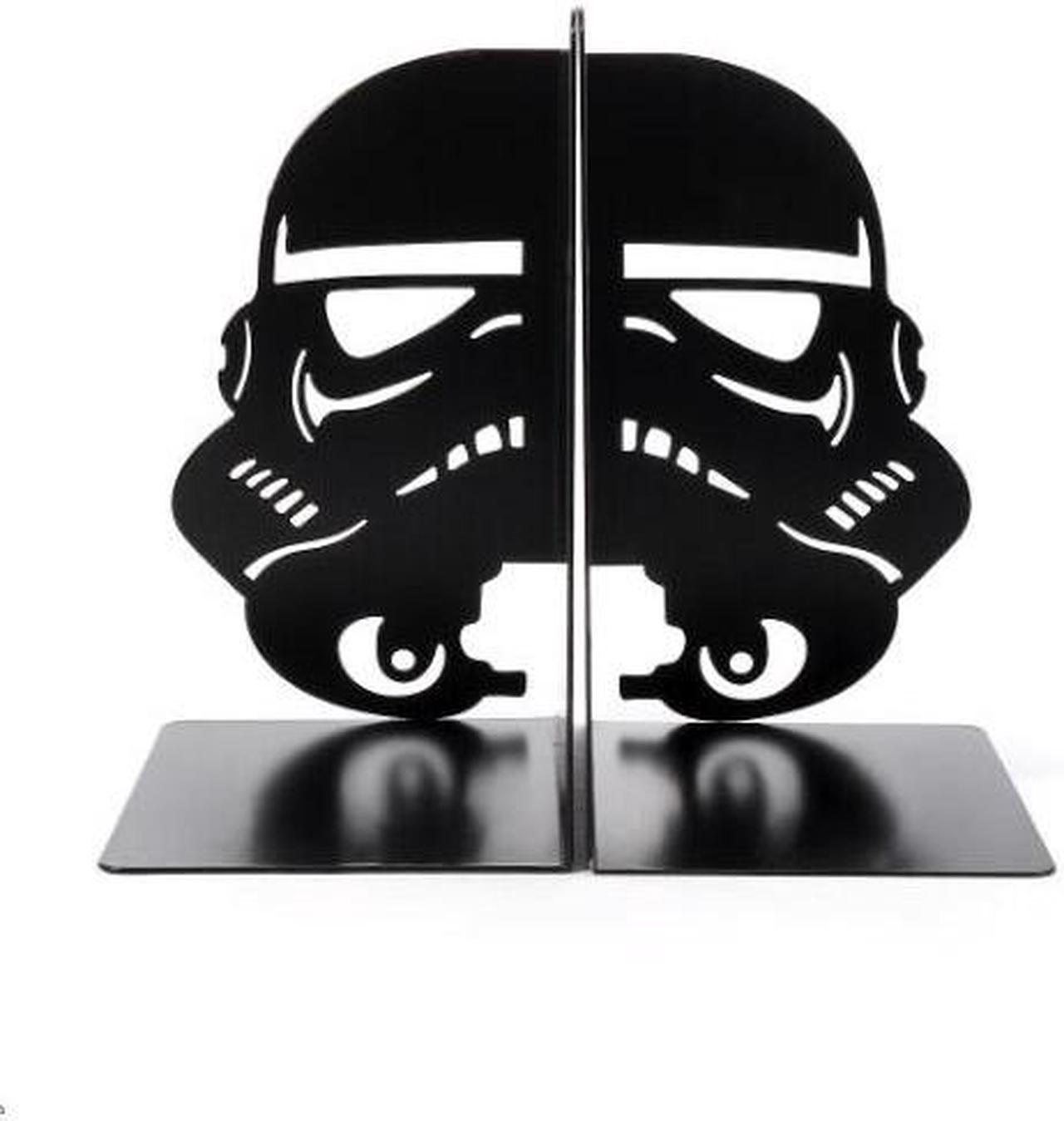 2pcs Metal Star Wars Bookends Bookcase