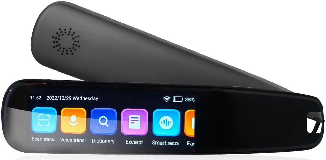 Main image of Translation Pen Scanner, OCR Digital Pen Reader, Text to Speech Reading Pen, Smart recoring Pen for Students, Dyslexia, Voice Wireless Language Translator for Travelers
