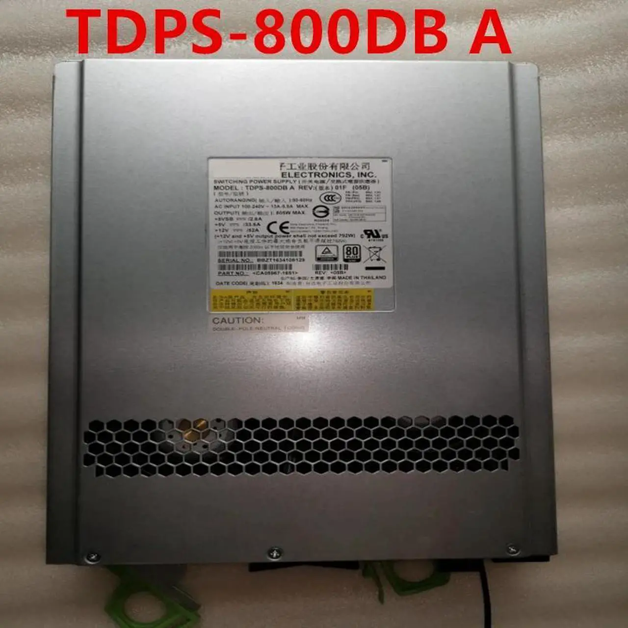 Just revived a DX100, power supply issues