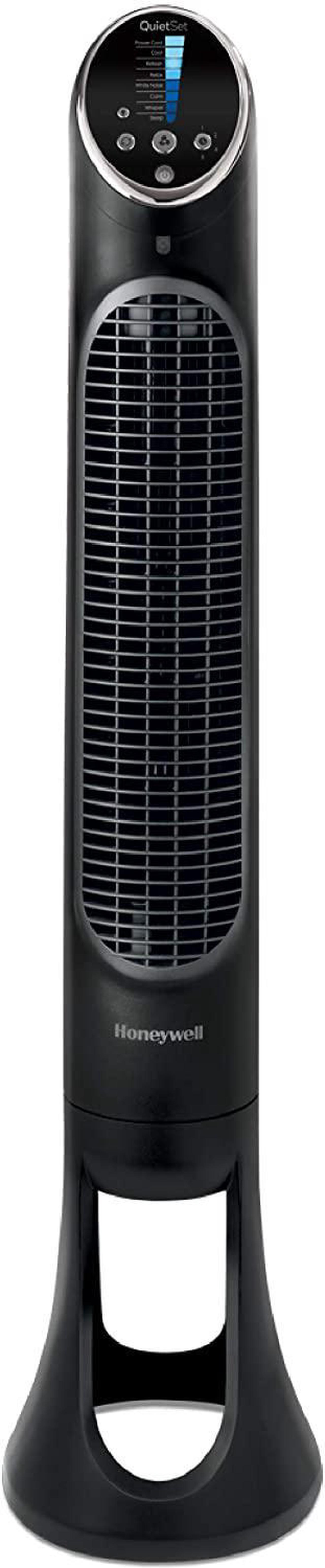 Alt view image 16 of 20 - Honeywell QuietSet 8-Speed Whole-Room Tower Fan 10W x 40H Black HYF290B