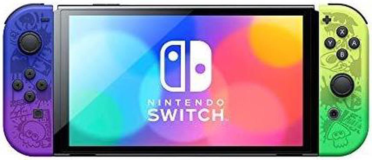 Alt view image 10 of 14 - Nintendo Switch  OLED Model Splatoon 3 Special Edition