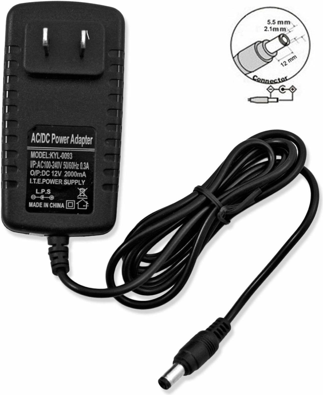 Alt view image 5 of 7 - AC 100-240V to DC 12V 2A Power Supply Adapter Heavy-Duty LED Light Strip 24W SMD