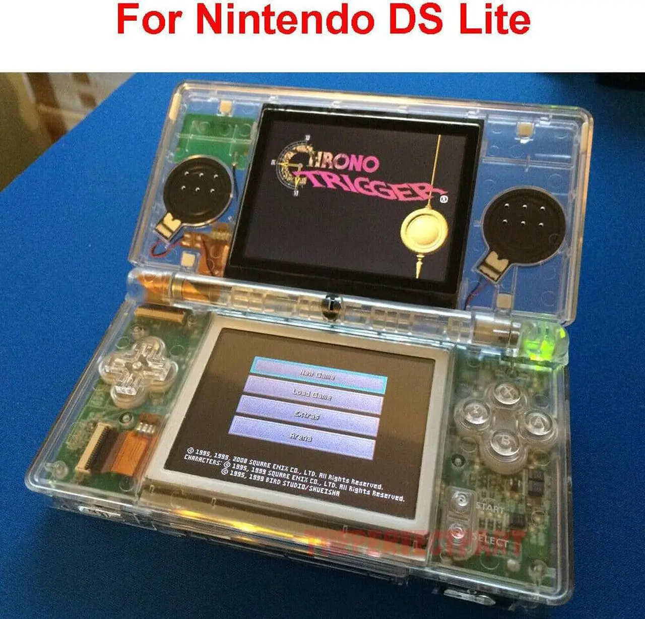 Main image of Full Replacement Housing Shell Screen Lens Clear For OEM Nintendo DS Lite NDSL