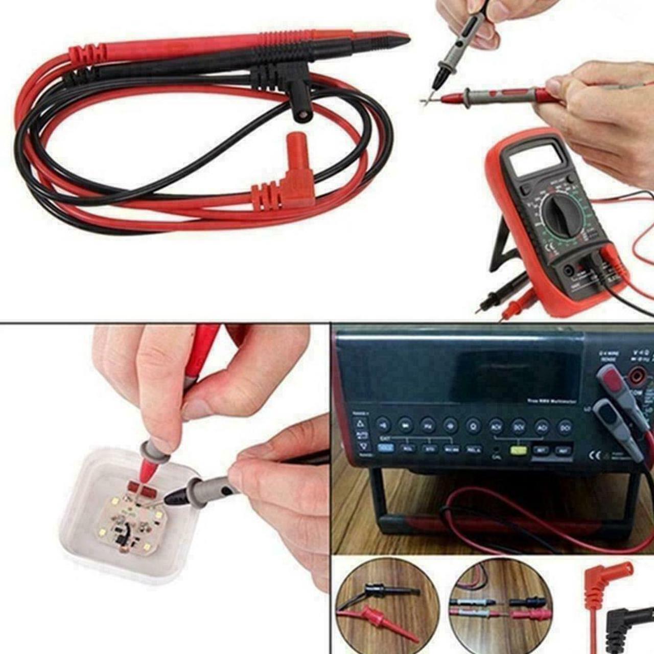 Alt view image 3 of 7 - Digital Multimeter AC DC Voltmeter Ammeter Ohmmeter Volt Tester Meter XL830L USA