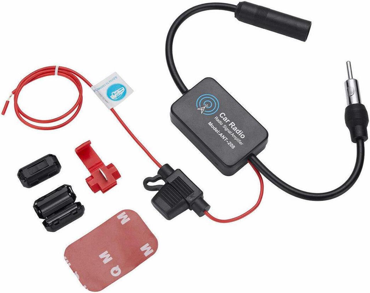 Main image of Car Auto Stereo FM & AM Radio Signal Antenna Aerial Signal Amp Amplifier Booster