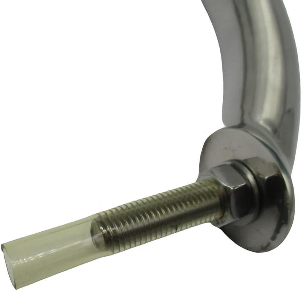 Alt view image 2 of 7 - Asaki 956-02255-00 Fits Marine Boat Grab Handle AISI316 9" Handrails Stainless Steel