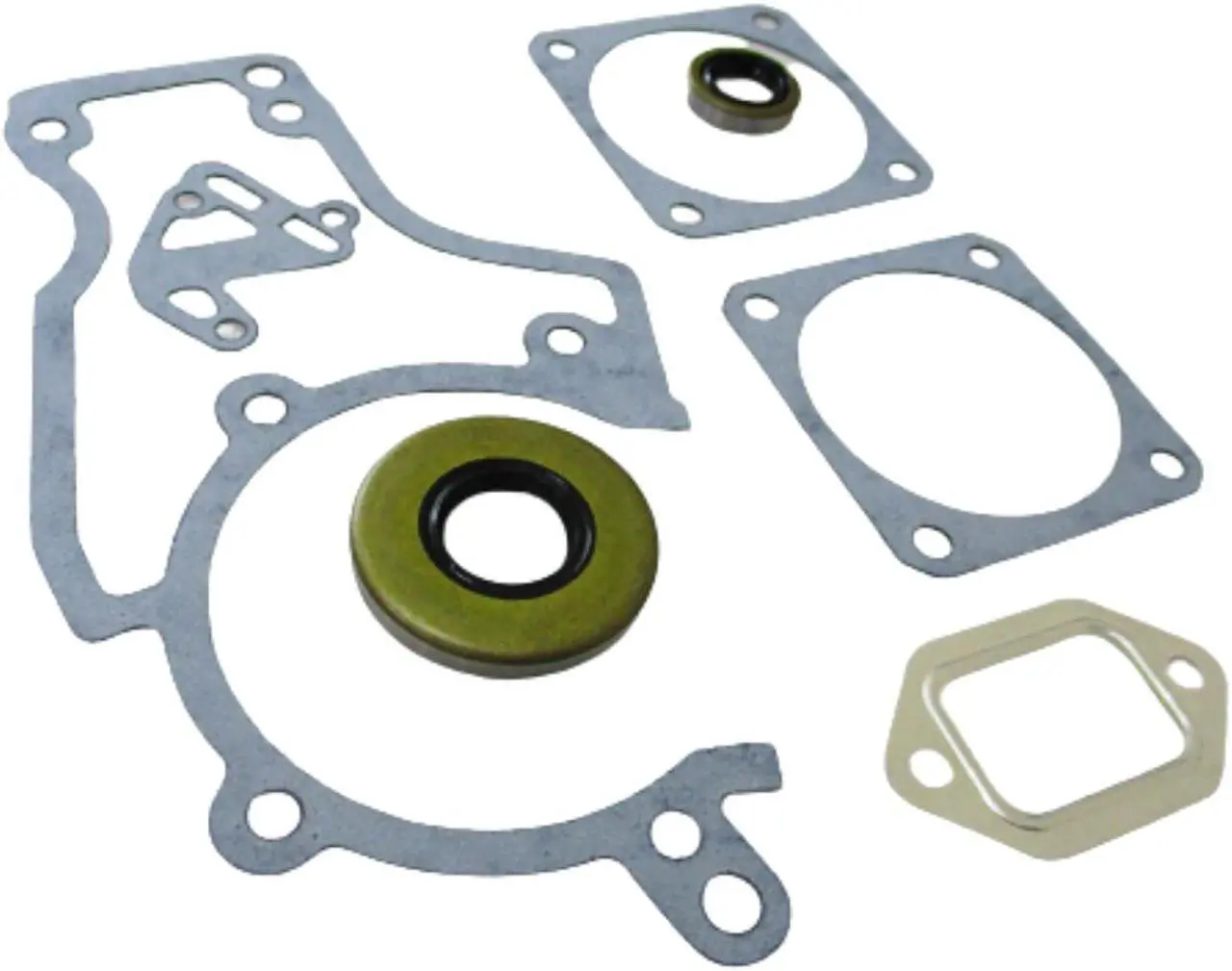 Alt view image 4 of 6 - Asaki 11190071050 Fits STIHL Chainsaw 038, MS380, MS381 Gasket Set With Oil Seal New