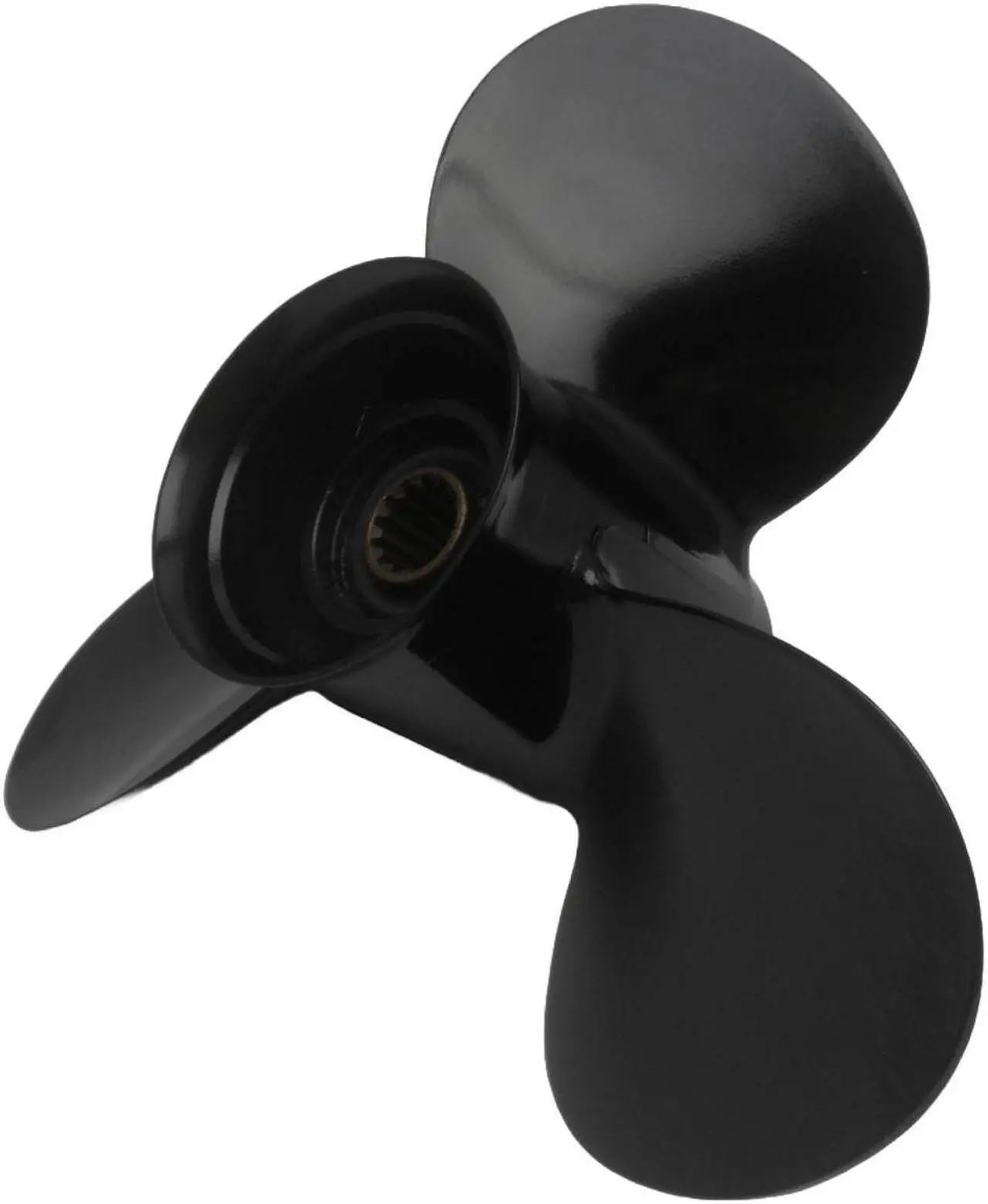Alt view image 2 of 6 - Asaki 58130-ZV5-870ZA  Fits Honda Outboard 35 40 45 50 HP Propeller hélice 3X11 1/2X14 R