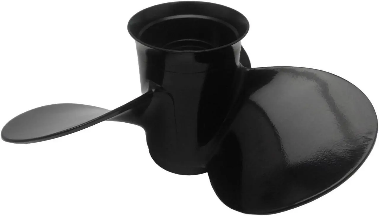 Alt view image 4 of 6 - Asaki 58130-ZV5-870ZA  Fits Honda Outboard 35 40 45 50 HP Propeller hélice 3X11 1/2X14 R