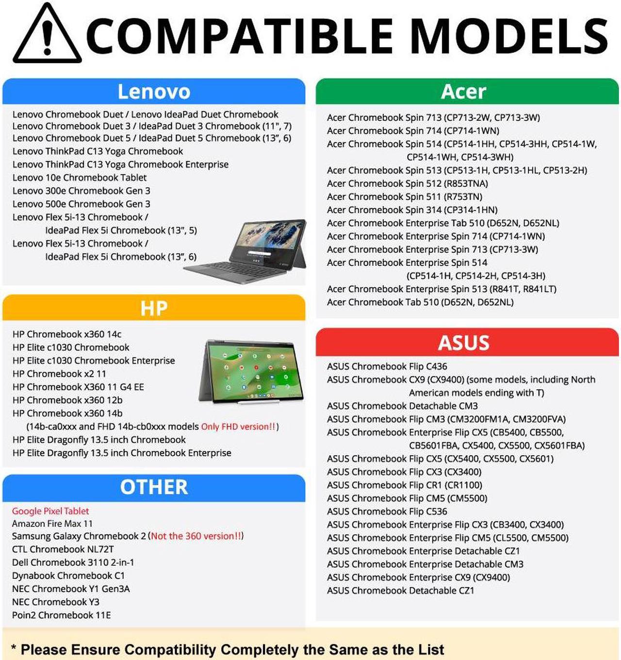 Alt view image 6 of 13 - Penoval USI2.0 Stylus Pen for Chromebook, 4096 Levels Pressure for Lenovo chromebook Duet, ASUS chromebook C436, HP chromebook X360 12b, HP chromebook X360 14b Google Pixel Tablet, USI2.0