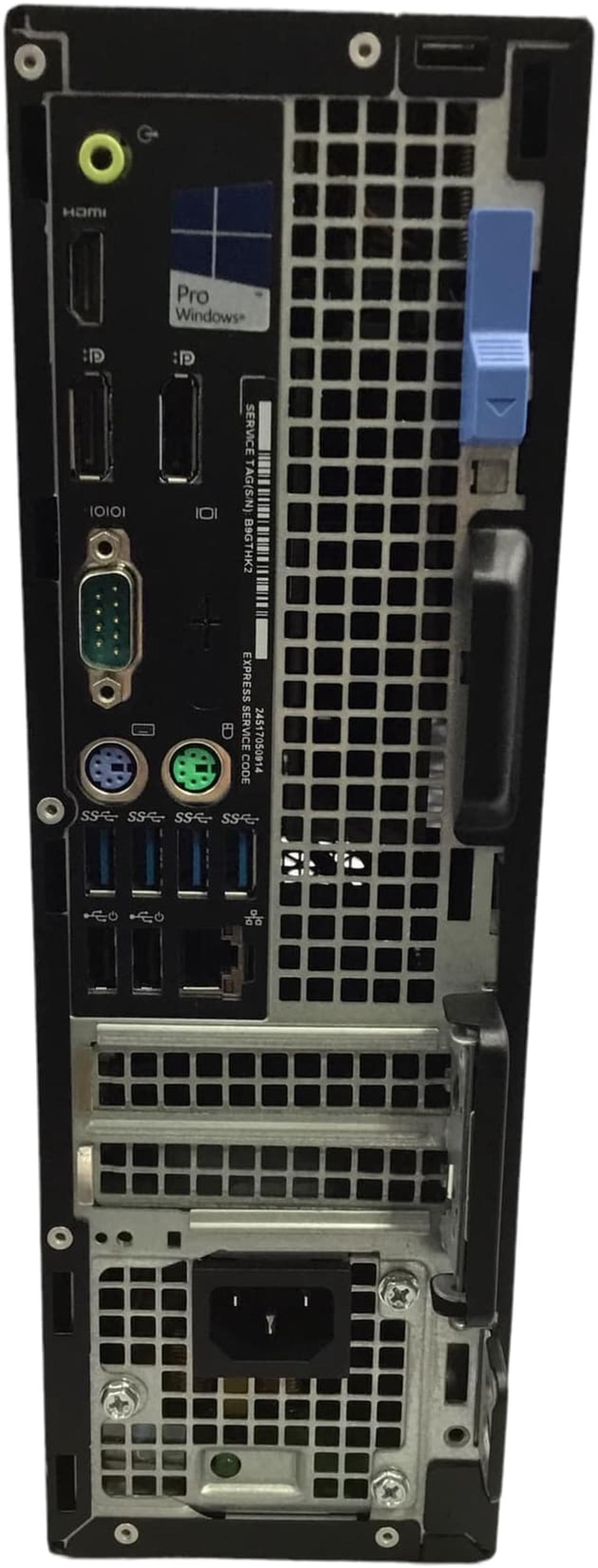 Alt view image 4 of 7 - Dell Optiplex 7050 SFF i5-6500 3.20GHZ | 8GB | 256GB SSD | DVD | WIFI | Speaker | Wired Mouse and Keyboard | Windows 11 Pro