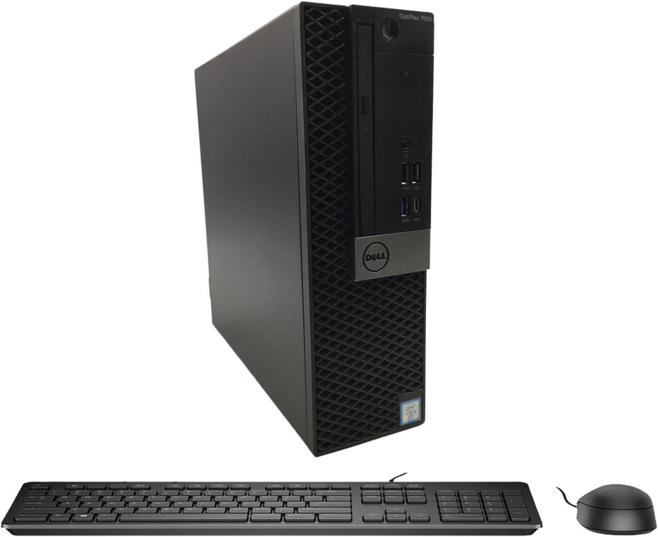 Alt view image 2 of 7 - Dell Optiplex 7050 SFF i5-6500 3.20GHZ | 8GB | 256GB SSD | DVD | WIFI | Speaker | Wired Mouse and Keyboard | Windows 11 Pro