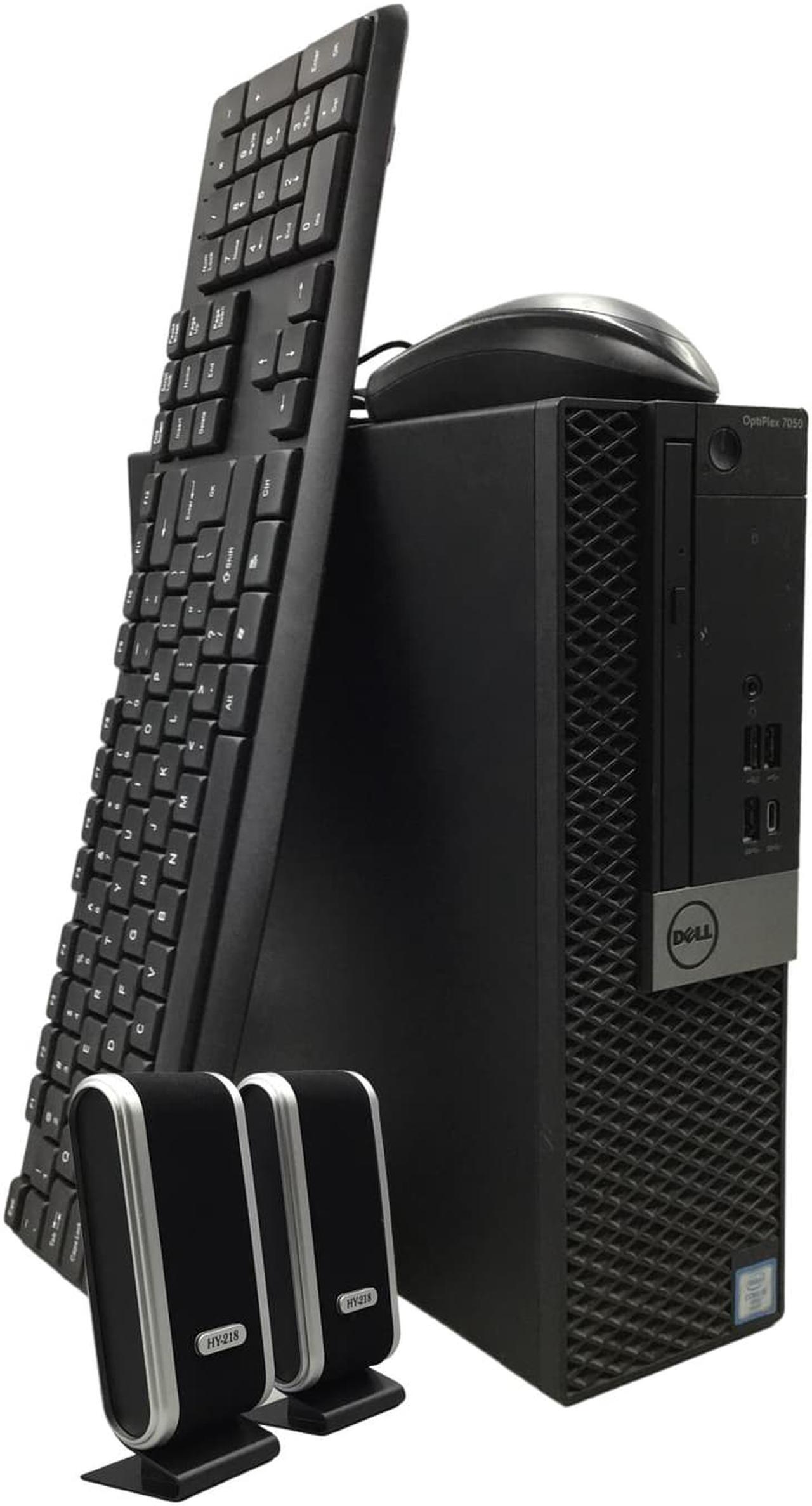 Main image of Dell Optiplex 7050 SFF i5-6500 3.20GHZ | 8GB | 256GB SSD | DVD | WIFI | Speaker | Wired Mouse and Keyboard | Windows 11 Pro
