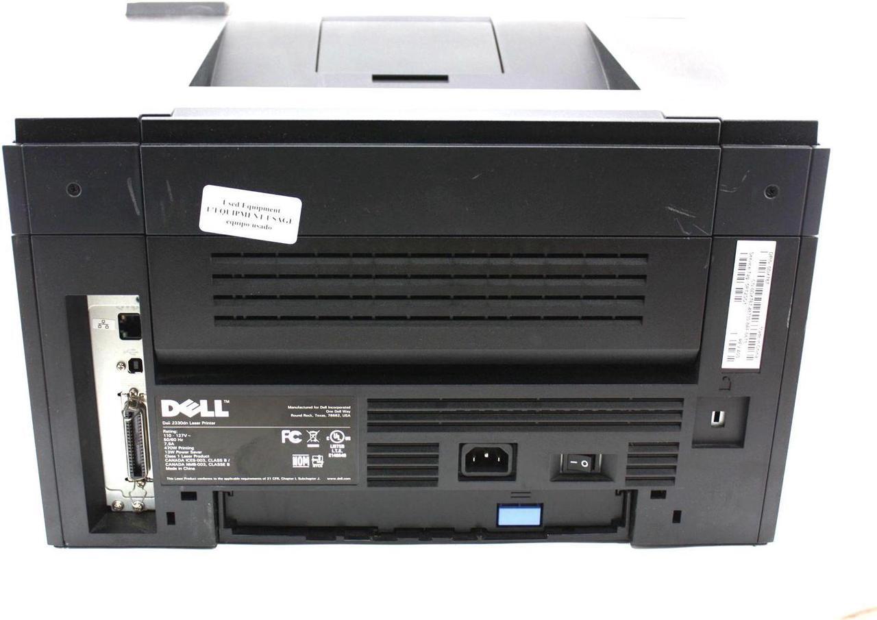 Alt view image 2 of 3 - Dell 2330DN Workgroup Laser Printer USB Network DX787 0DX787