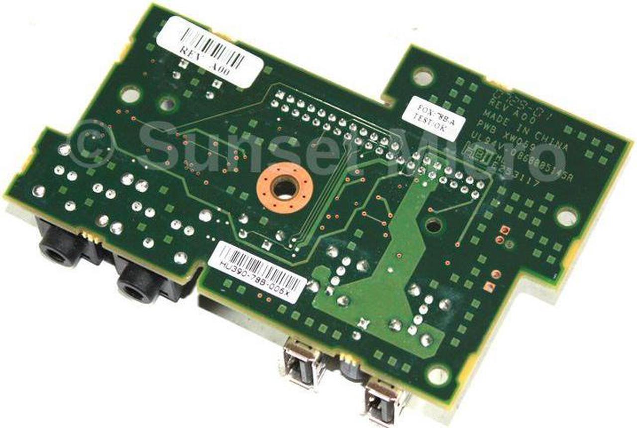 Alt view image 3 of 3 - Dell Optiplex 330, 755, 760 Desktop Audio USB I/O Panel HU390