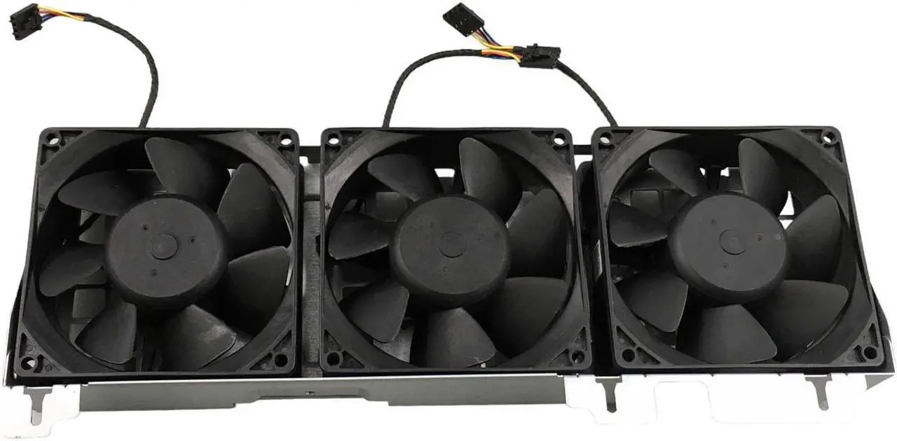 Alt view image 2 of 6 - Dell Precision T5810 T7810 T3610 T3600 Front 3 Fan Assembly 4-PiN PULL 1B3365H00