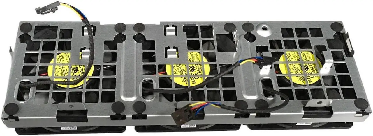 Alt view image 4 of 6 - Dell Precision T5810 T7810 T3610 T3600 Front 3 Fan Assembly 4-PiN PULL 1B3365H00