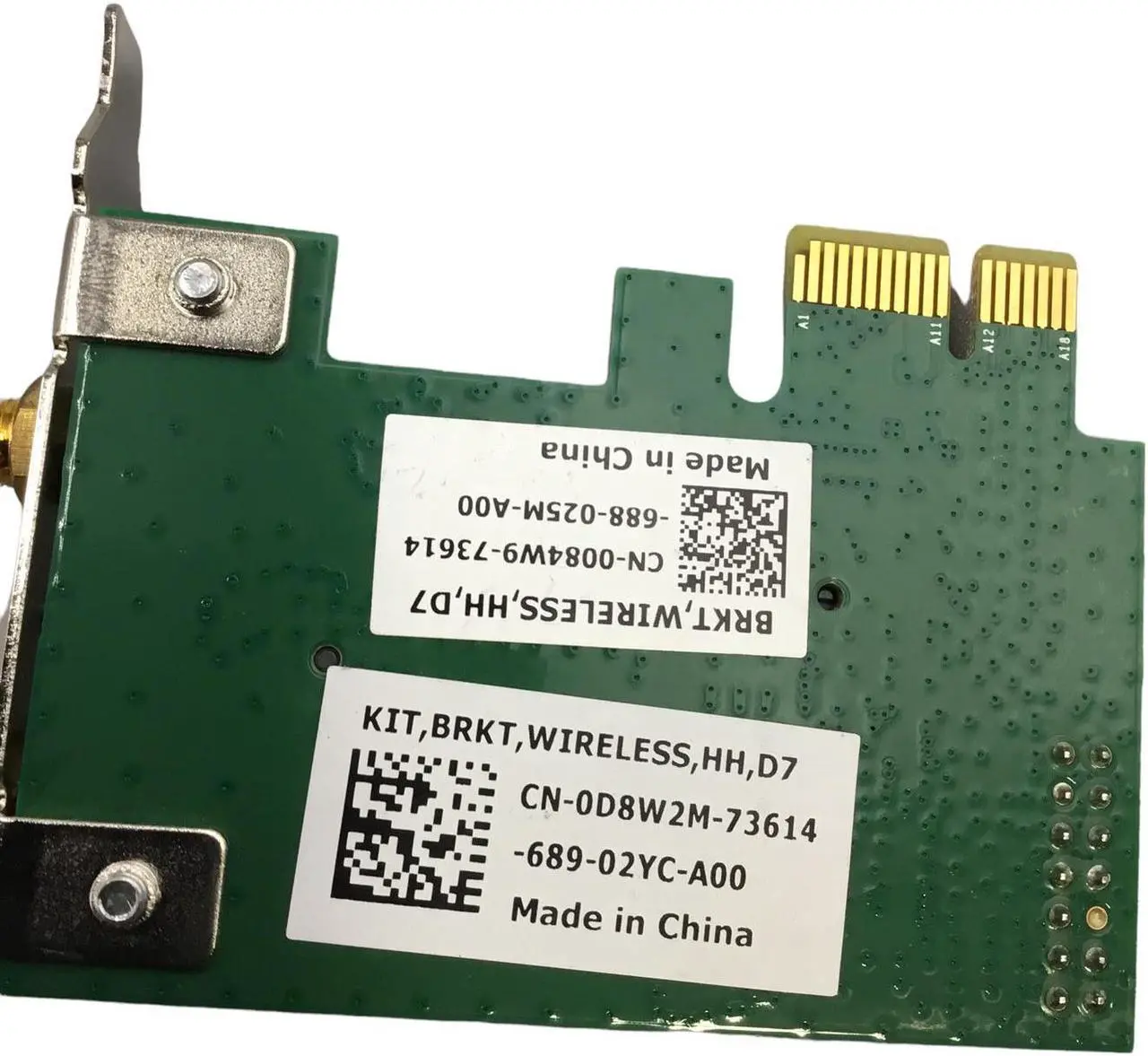 Alt view image 4 of 6 - D8W2M DELL PRECISION 3420 WIRELESS HH D7 NETWORK CARD 084W9