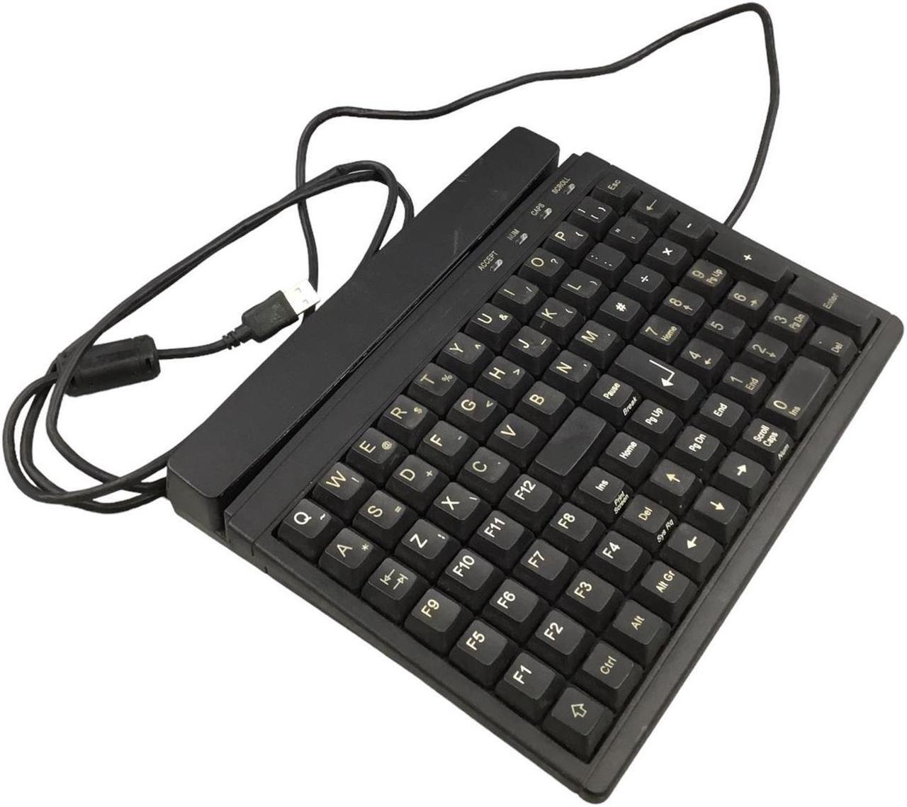 Alt view image 2 of 4 - PrehKeyTec MCI-84 USB 79-KEY Magnetic Card Reader Mini Keyboard C2N12E2M3I2