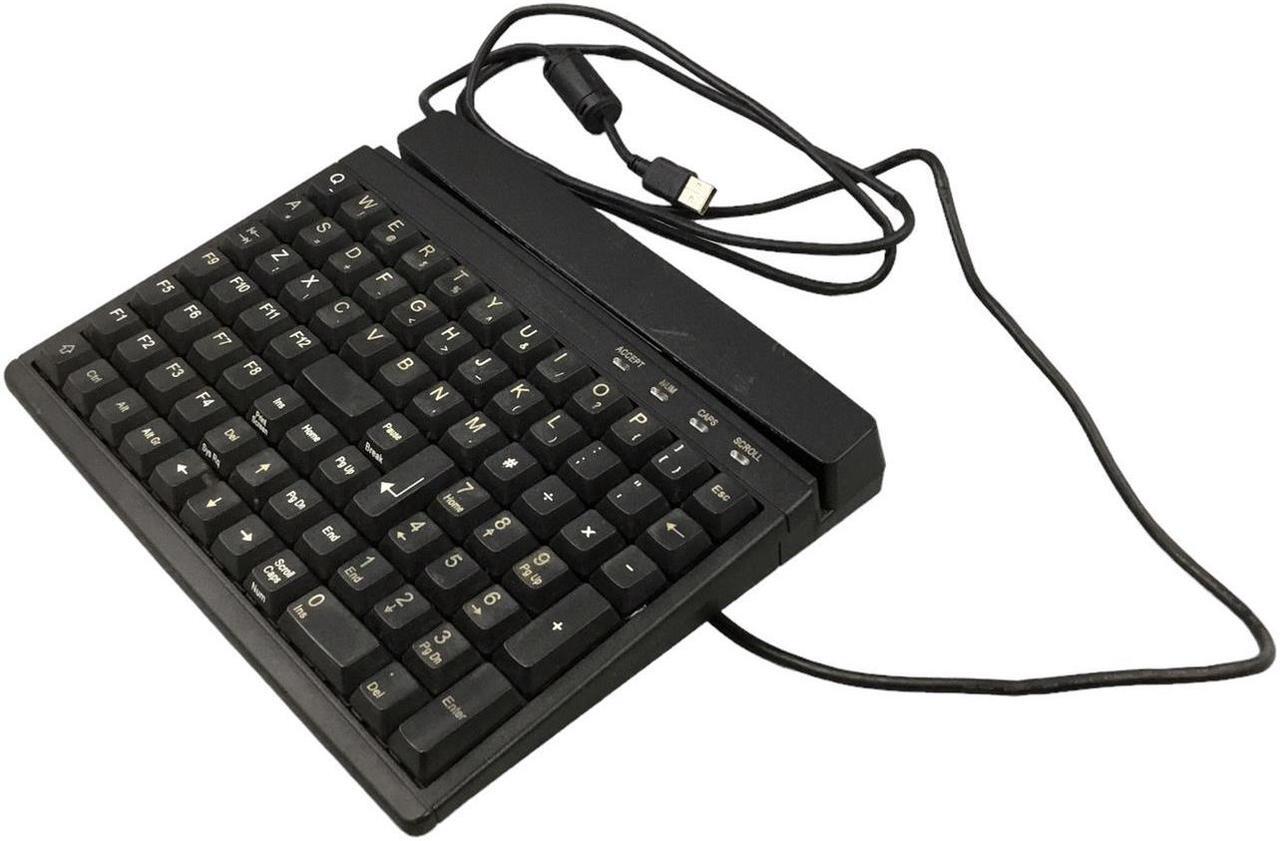 Alt view image 3 of 4 - PrehKeyTec MCI-84 USB 79-KEY Magnetic Card Reader Mini Keyboard C2N12E2M3I2