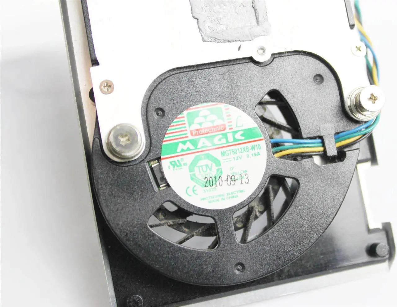 Alt view image 6 of 6 - PNY NVidia Quadro FX 380 FX380 Graphics Card Cooling Fan & Heatsink W/ High Profile Dual DVI Port PCI Bracket & Screws MGT5012XB-W10 VCQFX380-PCIE-T